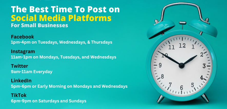 Best time to post on social media for better reach and engagement